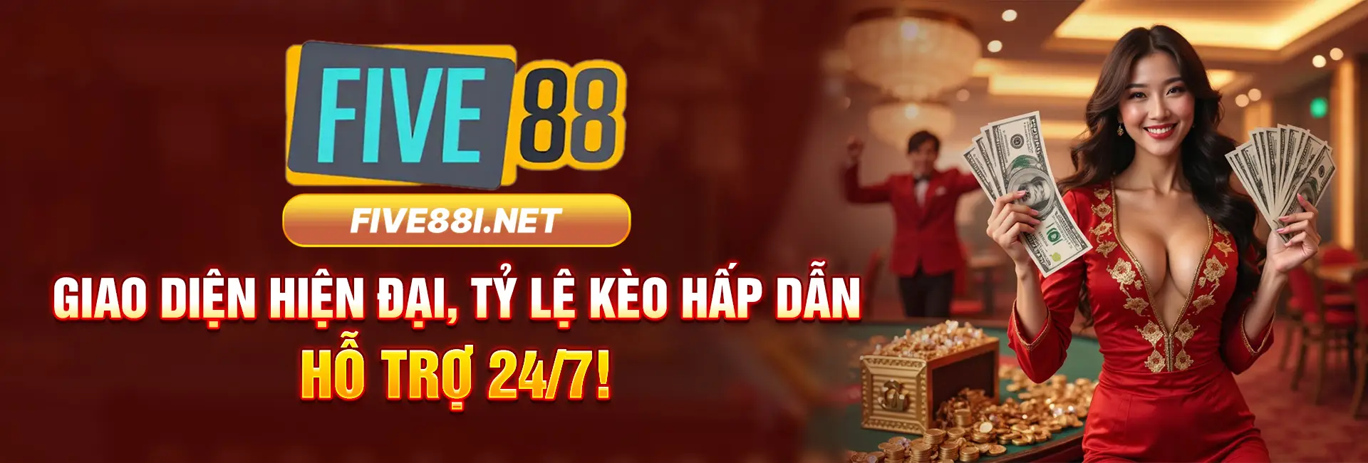 Five88 giao diện tỷ lệ kèo hấp dẫn 24/7